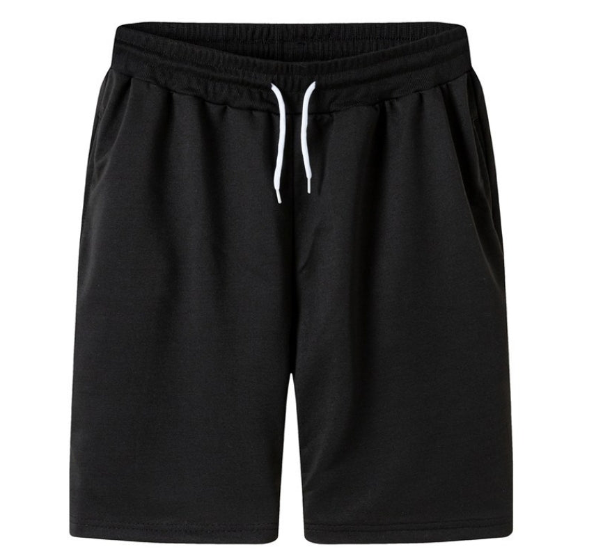 New Solid Straight Sport Shorts