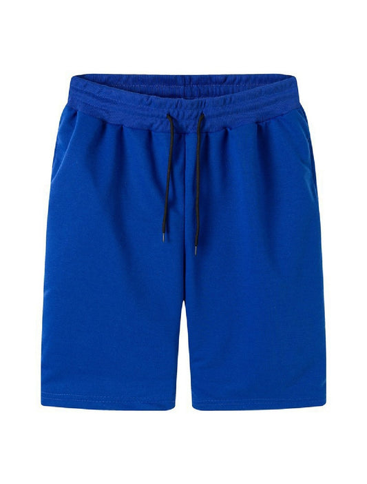 New Solid Straight Sport Shorts